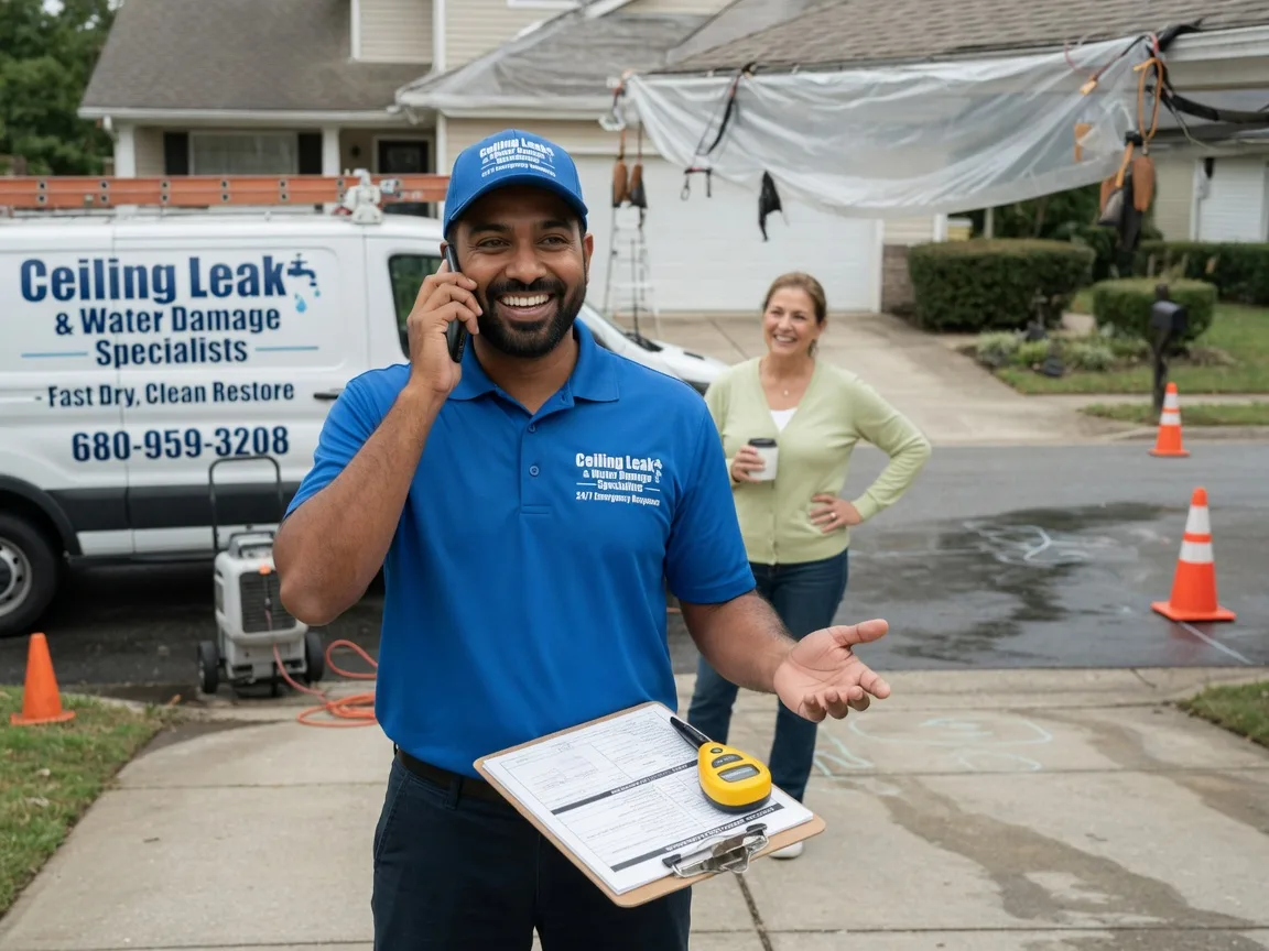Ceiling Leak Cleanup Port Penn, DE FAQs